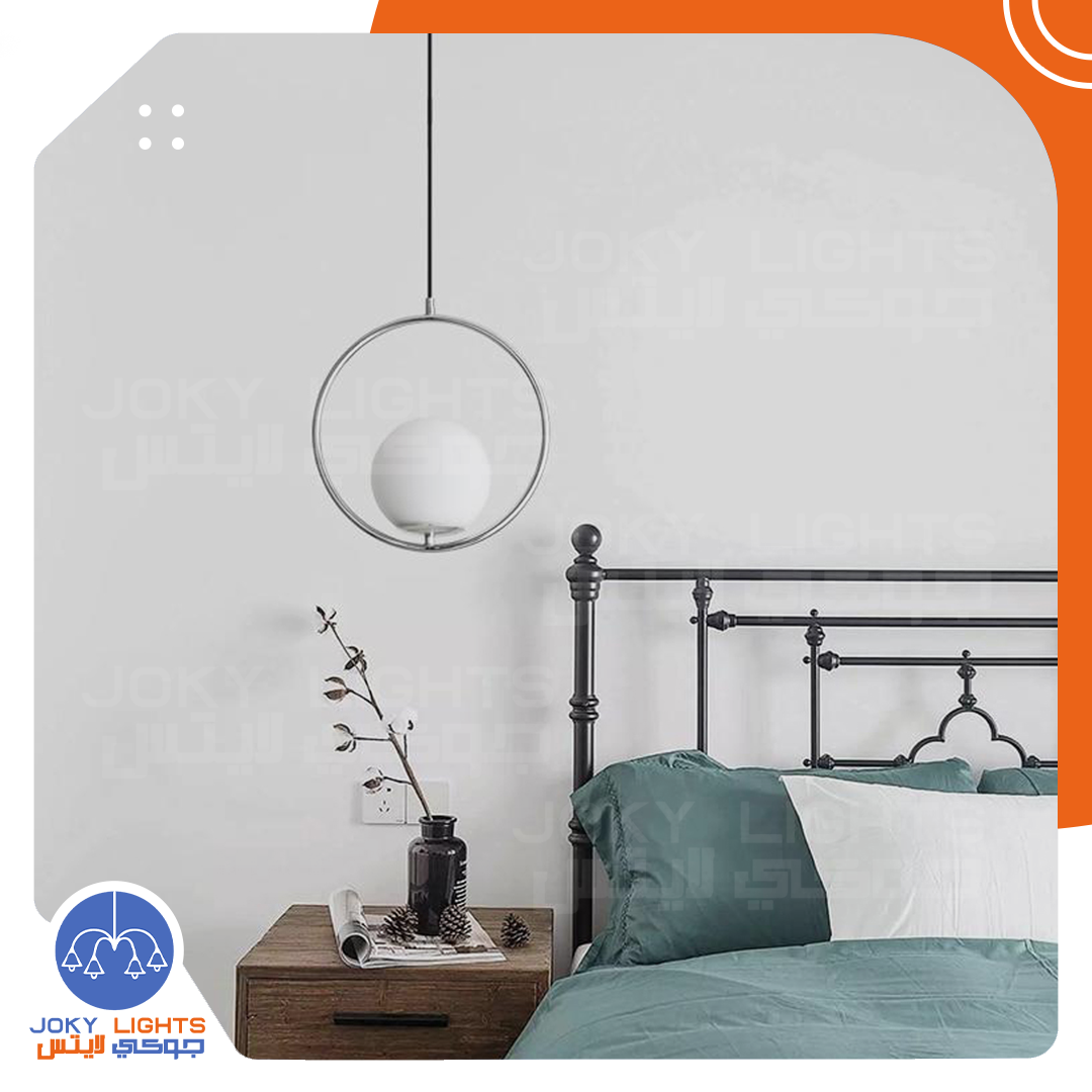 معلقه مدوره - فضي لامع (code:149)