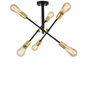 نجفه 3 دراع متحرك - أسود * ذهبى - (code:151)