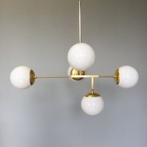 نجفه 5 كلوب عشوائى - ذهبي لامع - (code :102)