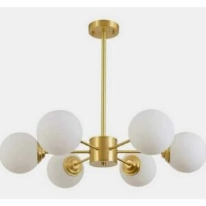 نجفه برميل 6 دراع - ذهبي لامع - (code:166)