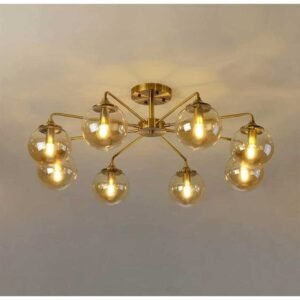 نجفه 8 دراع مقلوبه - دهبى لامع (code:186)