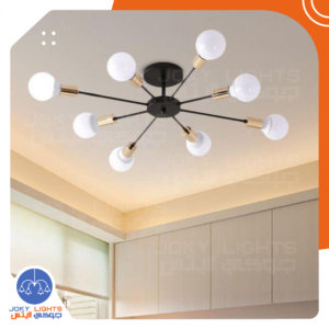 نجفه 8 شعاع -أسود*دهبى (code:167)