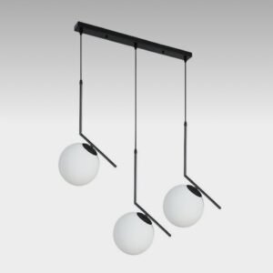 نجفه 3 معلقه زاويه - أسود (code:303)