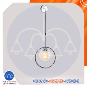 ابليك مدور بكابل - فضى لامع (code:389)
