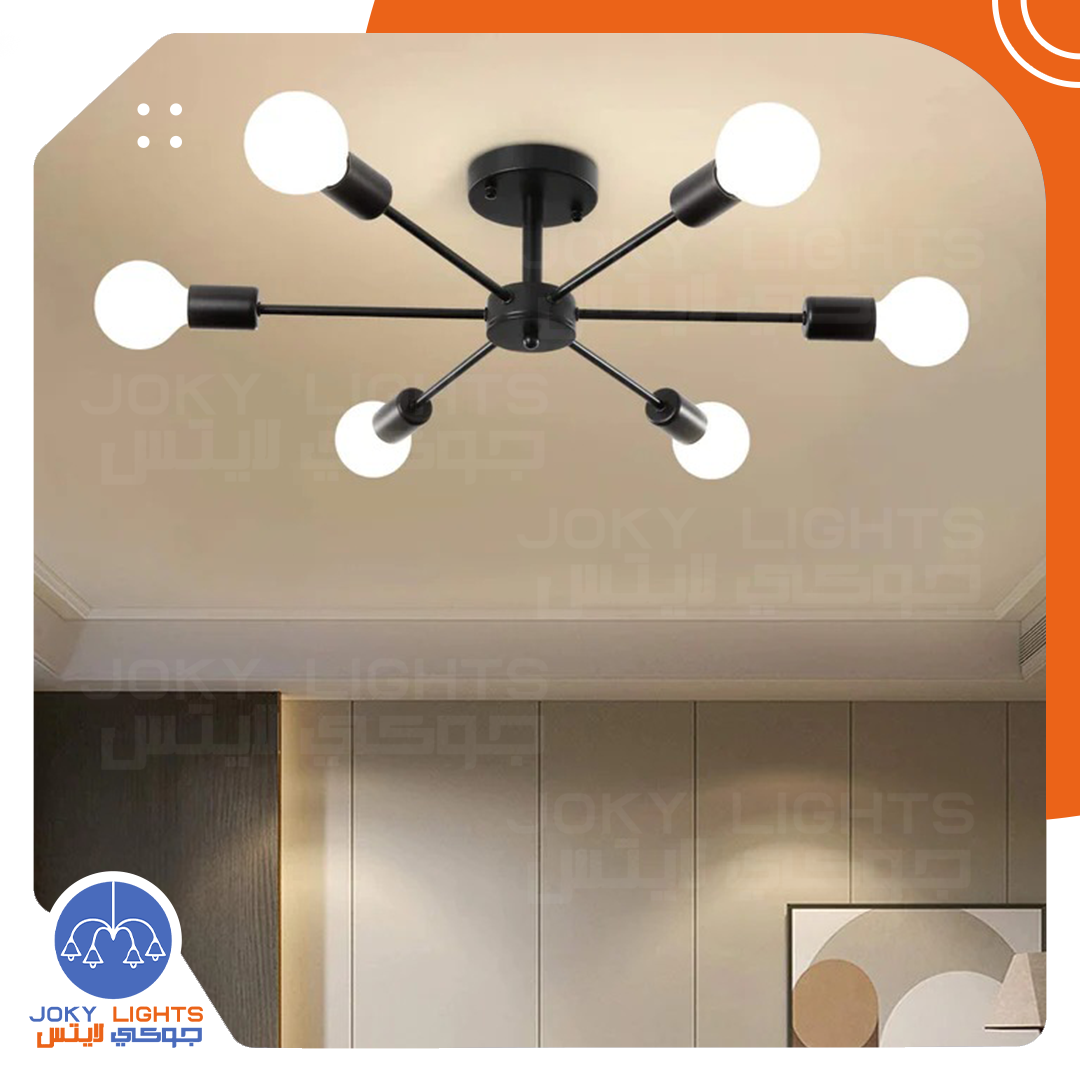 نجفه 6 دراع كستبان - أسود (code:009)