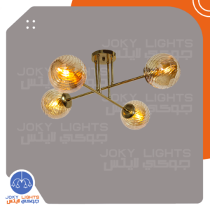 نجفه # 2 دراع - ذهبي لامع - (code:562)