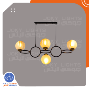 نجفه حلقات 4 كلوب - اسود (code:088)