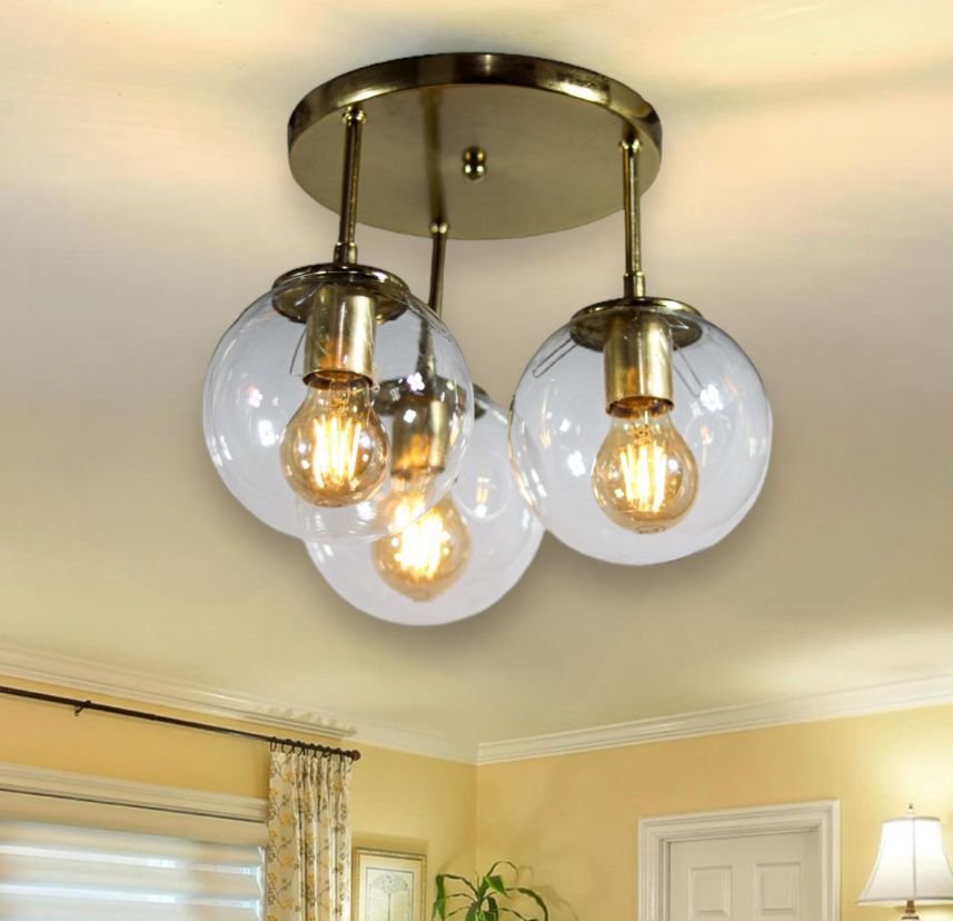 نجفه صنيه 23 سم - دهبى لامع - (code:092)