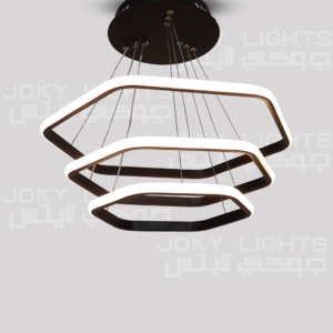 نجفه ليد سداسى - اسود - (code:584)