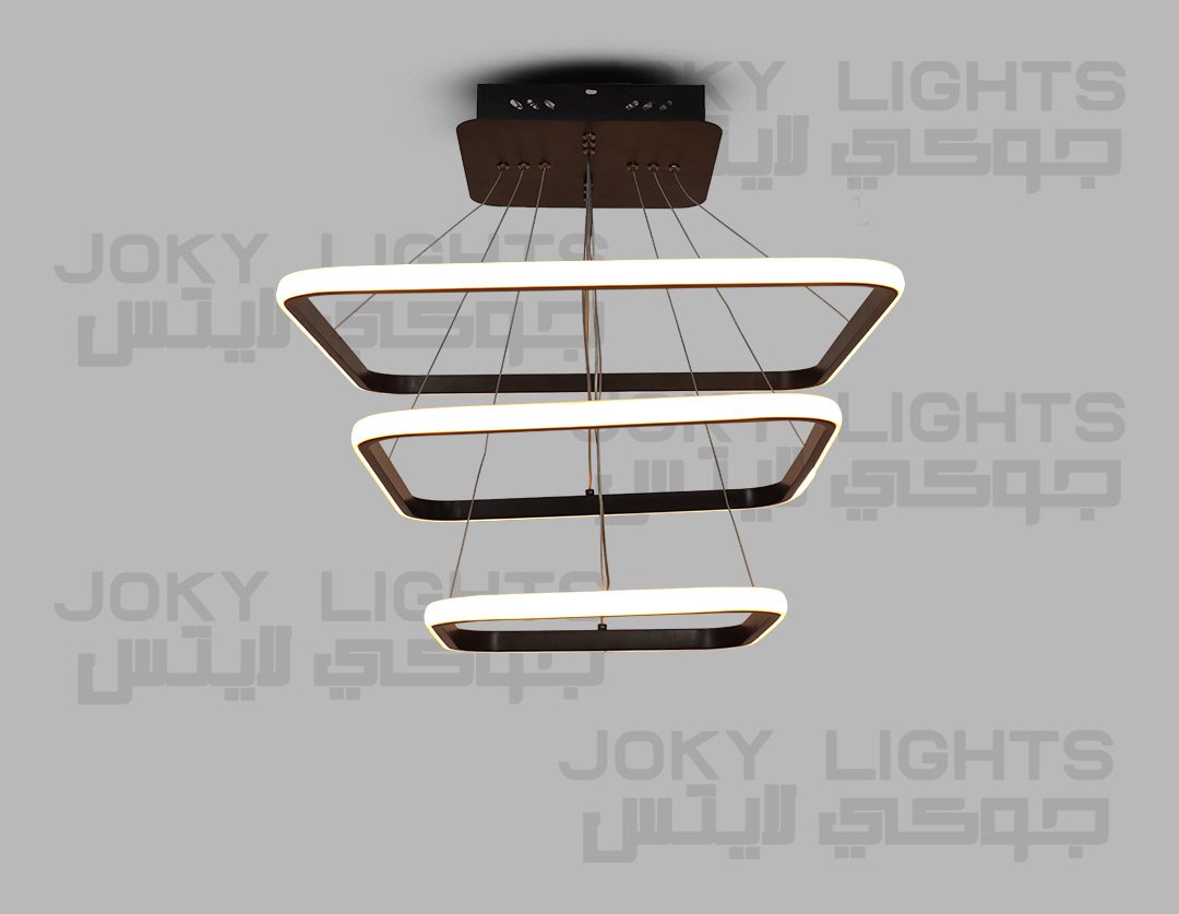 نجفه ليد مربع -(CODE:605)