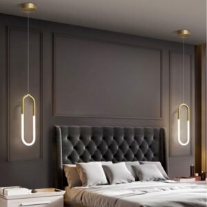 معلقه بيضاوى ليد - دهبى لامع (code:330)