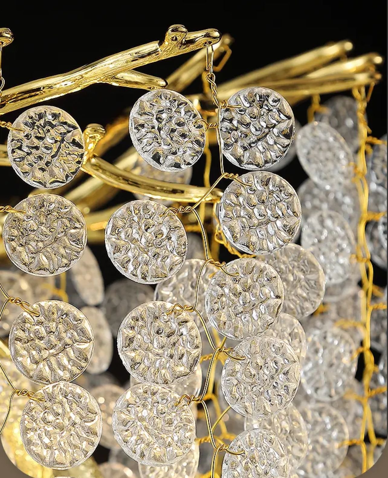 نجفه كريستال بيضاوي كود 620 - الصورة 2